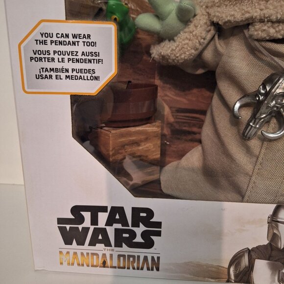 Star Wars Mandalorian The Child Baby Yoda 11" Plush Toy W Accessories - Picture 9 of 10